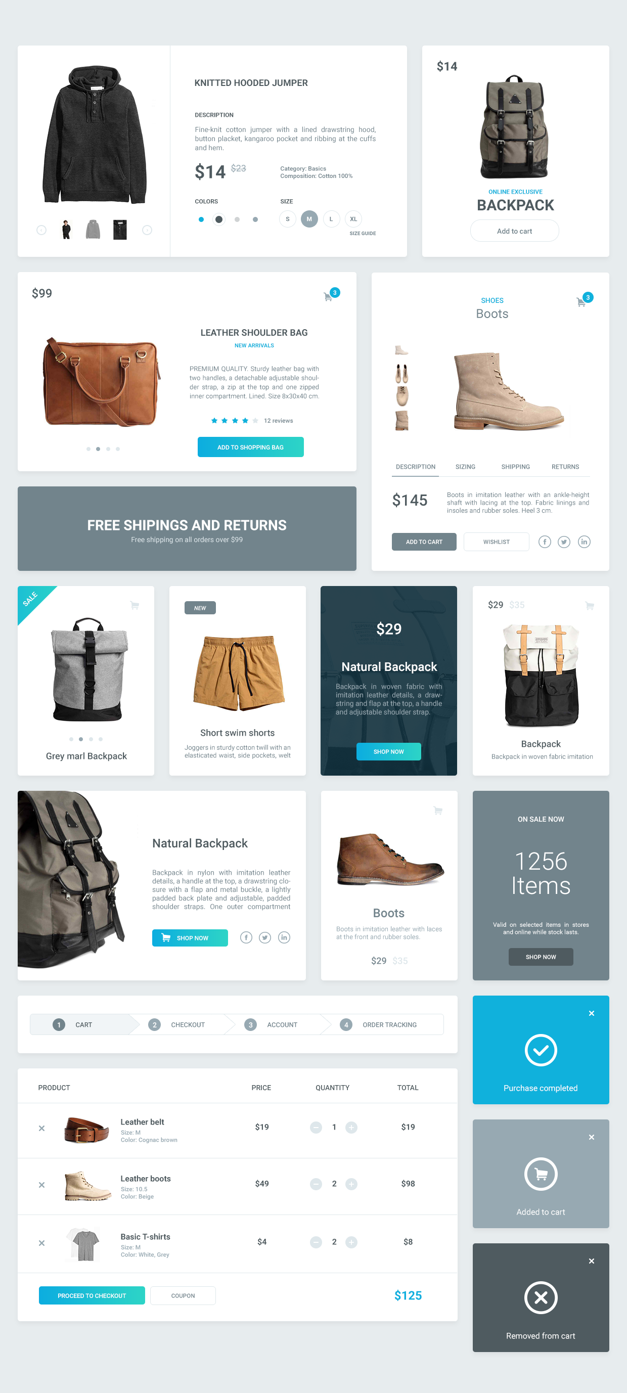 e-commerce elements